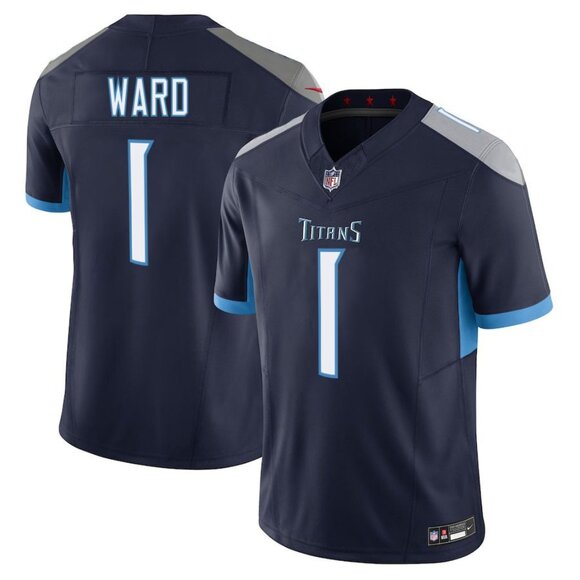 Mens Youths Kids Womens Cameron Ward Navy Stitched Jersey Vapor
